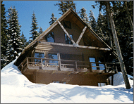 Welcome to Crystal Cabin - Crystal Mountain Washington's ultimate ski in/ski out lodging and winter vacation rental!
